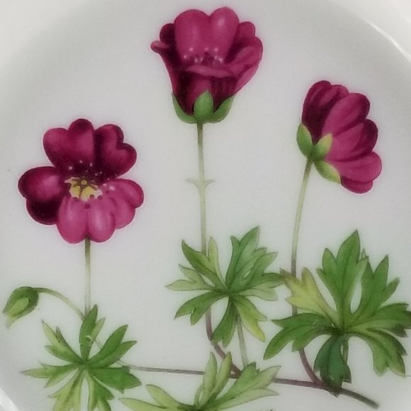 Meadow Minton Bone China Trinket, Coaster, Mint, Candy, Pin Dish Plate England - Picture 9 of 11